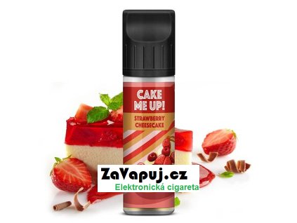 Příchuť Cake Me Up S&V: Strawberry Cheesecake (Jahodový cheesecake) 10ml