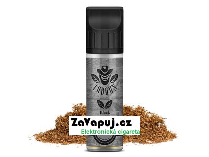 Příchuť TobGun S&V: Black (Silný tabák) 10ml