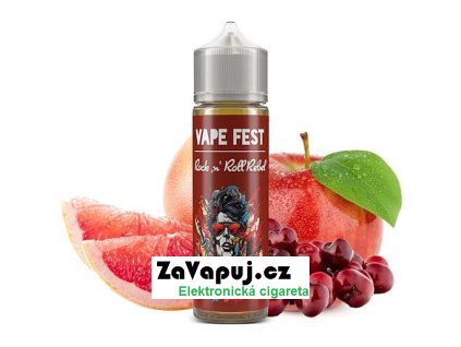 Příchuť Vape Fest S&V: Rock n Roll Rebel (Třešeň s jablkem a grapefruitem) 10ml