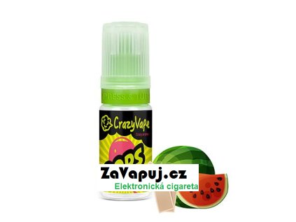 Příchuť CrazyVape: OOPS (Sladká melounová žvýkačka) 10ml