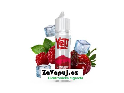 Příchuť Yeti Summit Series S&V: Strawberry Cherry Raspberry Ice (Ledová jahoda, třešeň a malina) 10ml