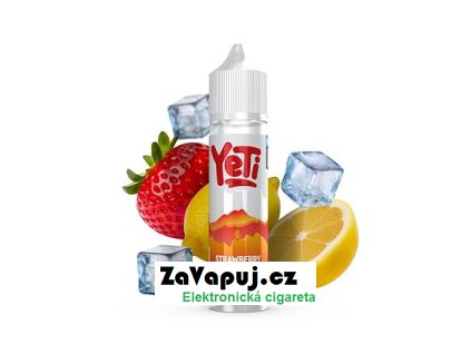Příchuť Yeti Summit Series S&V: Strawberry Lemon Ice (Ledová jahoda s citronem) 10ml