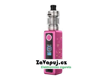 Elektronická cigareta VooPoo Vinci Spark 100 Kit s UFORCE-X Nano Tank (Rose Red)