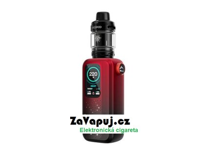 Elektronická cigareta VooPoo Vinci Spark 220 Kit s UFORCE-X Tank (Dark Red)