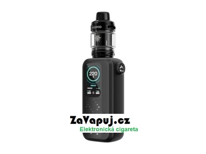 Elektronická cigareta VooPoo Vinci Spark 220 Kit s UFORCE-X Tank (Midnight Black)