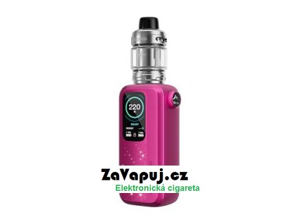 Elektronická cigareta VooPoo Vinci Spark 220 Kit s UFORCE-X Tank (Rose Red)