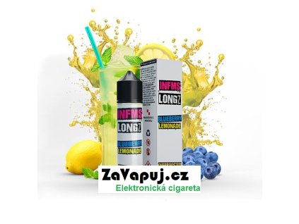 Příchuť Infamous LongZ S&V: Blueberry Lemonade (Osvěžující borůvková limonáda) 10ml