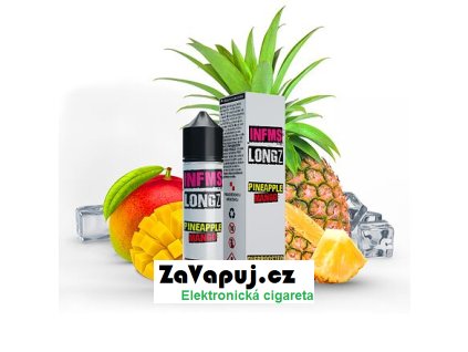Příchuť Infamous LongZ S&V: Pineapple Mango (Osvěžující mango a ananas) 10ml