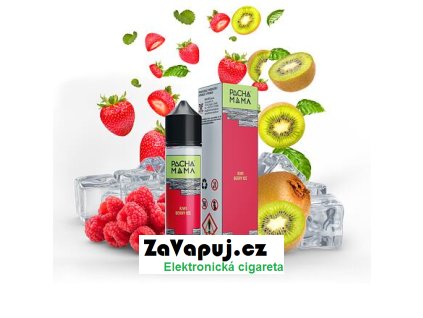 Příchuť Pacha Mama S&V: Kiwi Berry Ice (Bobulovité plody s kiwi a kooladou) 10ml