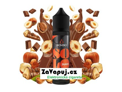 Příchuť Bombo Solo Juice S&V: Hazelnut Choco Waffer (Tyčinka s lískooříškovým krémem) 15ml