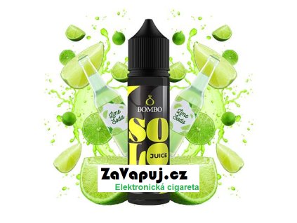 Příchuť Bombo Solo Juice S&V: Lime Soda (Limetková sodovka) 15ml