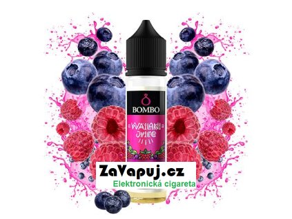 Příchuť Bombo Wailani Juice S&V: Blueberry and Raspberry (Borůvka a malina) 15ml