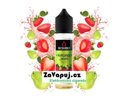 Příchuť Bombo Wailani Juice S&V: Strawberry and Pear (Jahoda s hruškou) 15ml