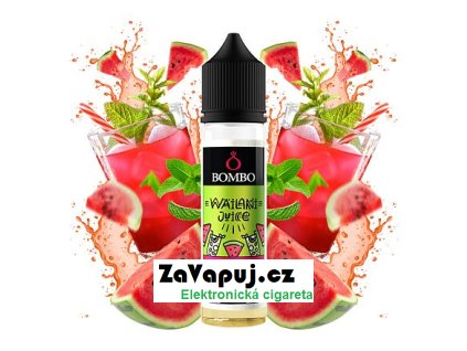 Příchuť Bombo Wailani Juice S&V: Watermelon Mojito (Melounové mojito) 15ml