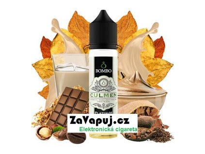 Příchuť Bombo Platinum Tobaccos S&V: Culmen (Tabák s pralinkou, čokoládou a irským krémem) 15ml