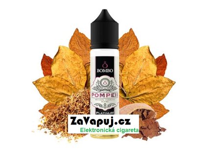 Příchuť Bombo Platinum Tobaccos S&V: Pompeii (Tradiční tabáková směs) 15ml