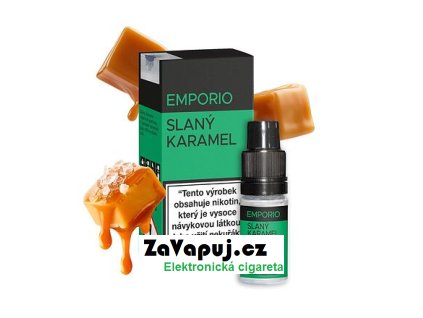 Liquid Emporio Slaný karamel 10ml 9mg