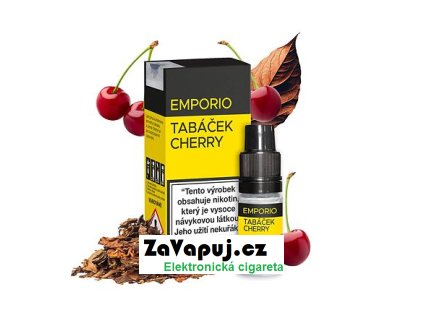 Liquid Emporio Tabáček Cherry 10ml 3mg