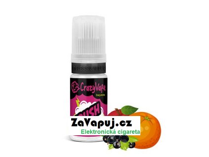 Příchuť CrazyVape: CRUSH (Černý rybíz, jablko a pomeranč) 10ml