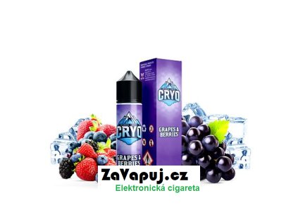 Příchuť Infamous Cryo S&V: Grapes & Berries (Ledové hrozny a lesní plody) 10ml