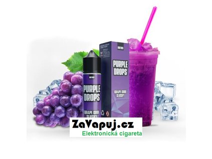 Příchuť Infamous Drops S&V: Purple Drops (Hroznová ledová tříšť) 10ml