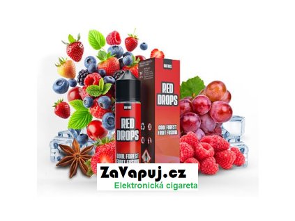 Příchuť Infamous Drops S&V: Red Drops (Bobulovitá směs s anýzem) 10ml