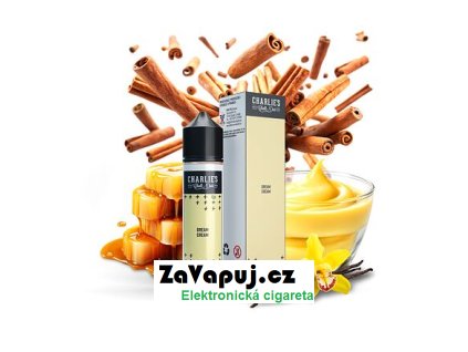 Příchuť Charlie's Chalk Dust S&V: Dream Cream (Vanilkový krém s karamelem a skořicí) 10ml
