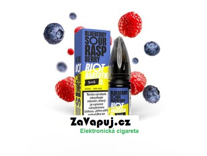 Liquid Riot BAR EDTN Salt Blueberry Sour Raspberry (Borůvka s malinou) 10ml 20mg