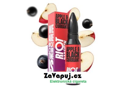Příchuť Riot BAR EDTN S&V: Apple & Blackcurrant (Jablko & černý rybíz) 10ml