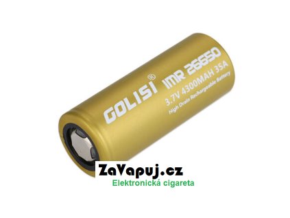 Baterie Golisi S43 INR 26650 - 35A (4300mAh)