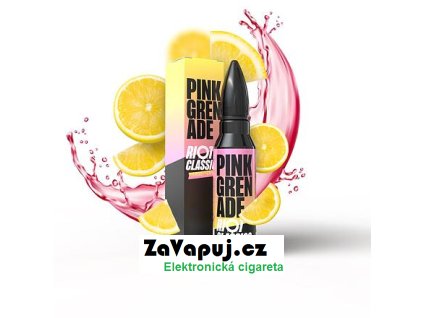 Příchuť Riot Squad S&V: Pink Grenade (Citronovo-jahodová limonáda) 10ml