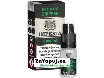 nikotinova baze imperia dripper pg30 vg70 10ml 6mg 1pack