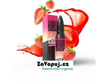 Příchuť Riot Squad S&V: Strawberry Scream (Jahodová limonáda) 10ml