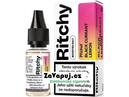liquid ritchy salt black currant lemon 10ml 10mg
