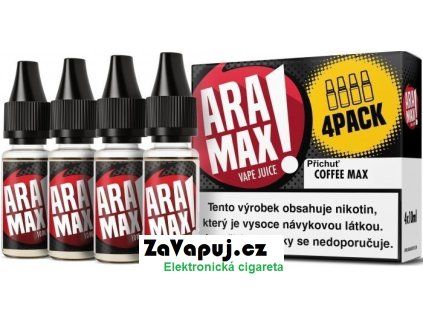 liquid aramax 4pack coffee max 4x10ml 18mg