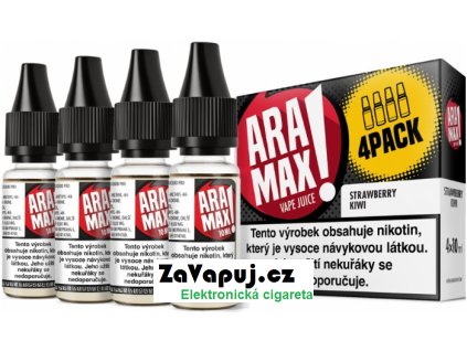 liquid aramax 4pack strawberry kiwi 4x10ml 3mg