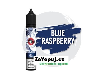 Liquid ZAP! Juice Aisu Salt Blue Raspberry Ice (Ledová modrá malina) 10ml 20mg