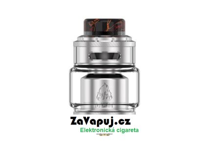 Clearomizér THC Blaze RTA Stříbrná 2ml/5,5ml