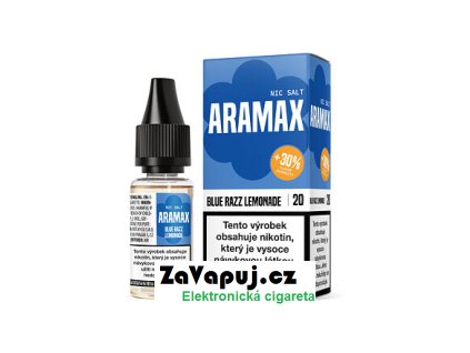 Liquid Aramax Salt Blue Razz Lemonade (Limonáda z modré maliny) 10ml 20mg