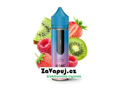 Příchuť ProVape Icons S&V: Punk (Kiwi, jahoda, malina) 10ml