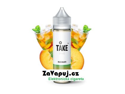Příchuť ProVape Take Mist S&V: Peach Mojito (Broskvové mojito) 10ml