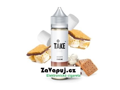 Příchuť ProVape Take Mist S&V: S'More Me (Grahamové sušenky s marshmallow a čokoládou) 10ml