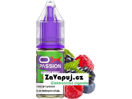 liquid oxva ox passion salts berries burst 10ml 10mg