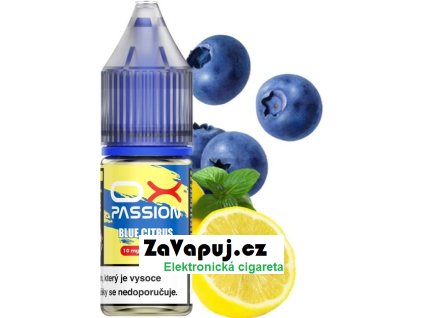 liquid oxva ox passion salts blue citrus 10ml 20mg