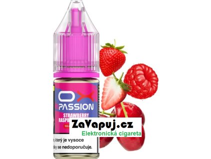 liquid oxva ox passion salts strawberry raspberry cherry 10ml 20mg