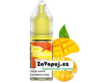 liquid oxva ox passion salts triple mango 10ml 10mg