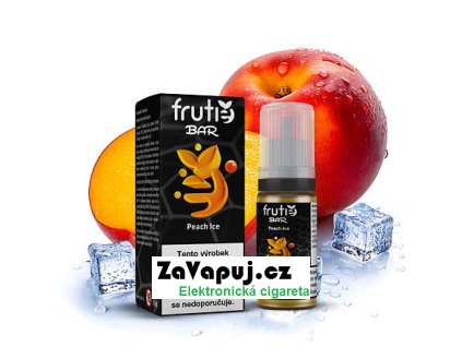 Liquid Frutie Bar Juice Peach Ice (Ledová broskev) 10ml 20mg