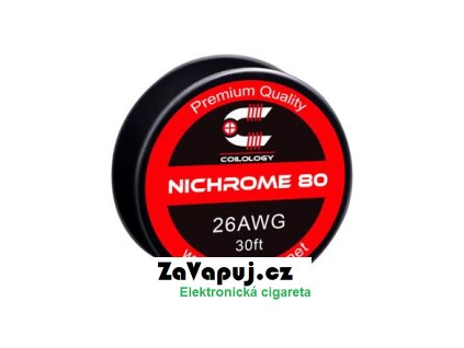 Odporový drát Coilology - Ni80 (0,4mm/26GA) (10m)