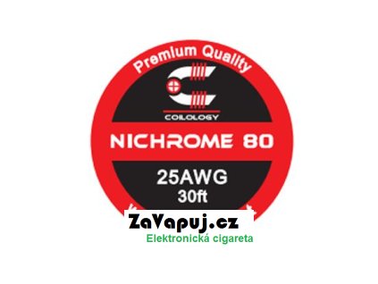 Odporový drát Coilology - Ni80 (0,45mm/25GA) (10m)