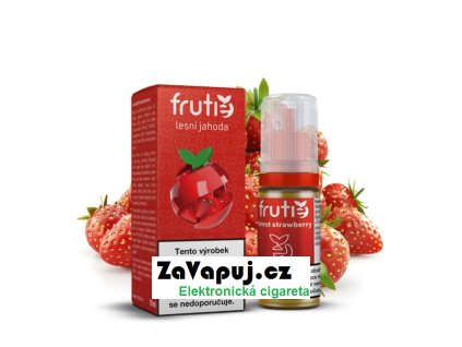 liquid frutie 50 50 lesni jahoda forest strawberry 10ml 3mg